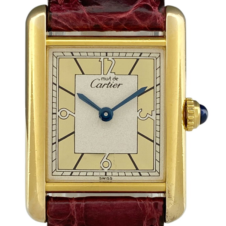 楽天市場】【ラッピング可】 カルティエ CARTIER マスト タンク SM  