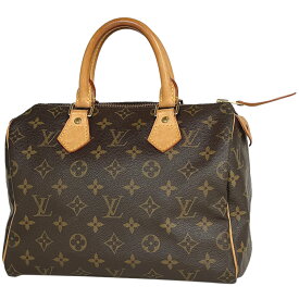 ルイ・ヴィトン Louis Vuitton スピーディ 25 ボストンバッグ 通勤 ハンドバッグ モノグラム ブラウン M41528 レディース 【中古】