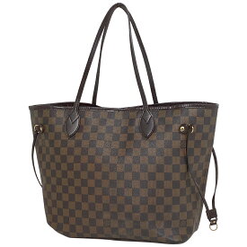 14％OFF ルイ・ヴィトン Louis Vuitton ネヴァーフル MM ショルダーバッグ ショッピング トートバッグ ダミエ ブラウン N51105 レディース 【中古】 msp29