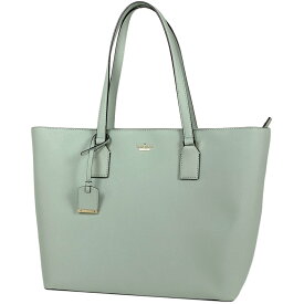 ケイトスペード Kate Spade ロゴ トートバッグ ショルダーバッグ トートバッグ レザー ライトグリーン レディース 【中古】