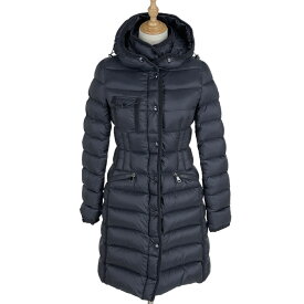 16％OFF モンクレール MONCLER エルミンヌ ダウンコート HERMINE アウター ダウンコート ネイビー レディース 【中古】 msp29