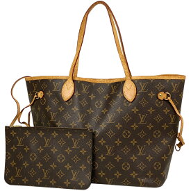 23％OFF ルイ・ヴィトン Louis Vuitton ネヴァーフル MM ハンドバッグ トートバッグ モノグラム ブラウン ベージュ M40995 レディース 【中古】 msp29