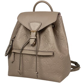 4％OFF ルイ・ヴィトン Louis Vuitton モンスリ PM デイパック バックパック リュック モノグラムアンプラント トゥルトレール(グレージュ) M45410 レディース 【中古】 msp29