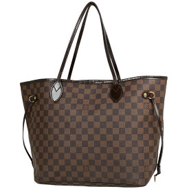 ルイ・ヴィトン Louis Vuitton ネヴァーフル MM ショルダーバッグ ショッピング トートバッグ ダミエ ブラウン N51105 レディース 【中古】