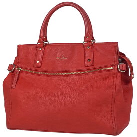 10％OFF ケイトスペード Kate Spade ロゴ ハンドバッグ 2WAY ショルダーバッグ ハンドバッグ レザー オレンジ PXRU4493 レディース 【中古】 msp29