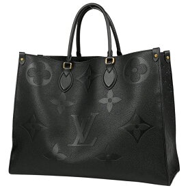 1％OFF ルイ・ヴィトン Louis Vuitton オンザゴー GM 2WAY ショルダーバッグ ハンドバッグ トートバッグ モノグラムアンプラント ノワール(ブラック) M44925 レディース 【中古】 msp29