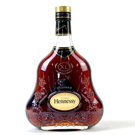 ヘネシー Hennessy XO 金キャップ クリアボトル 700ml ブランデー コニャック 【中古】