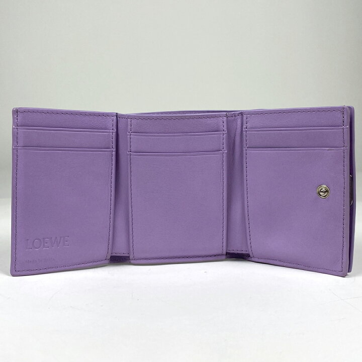 楽天市場】【ラッピング可】ロエベ LOEWE アナグラム トライフォールド 