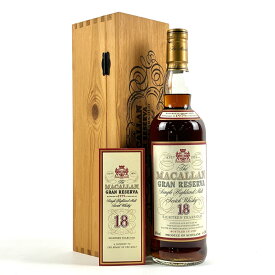 10％OFF マッカラン MACALLAN 18年 GRAN RESERVA グランレゼルヴァ 1997 700ml スコッチウイスキー シングルモルト 【中古】0