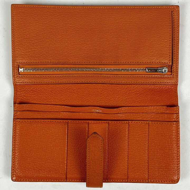 楽天市場】【ラッピング可】エルメス HERMES ベアン スフレ 札入れ 