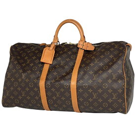 7％OFF ルイ・ヴィトン Louis Vuitton キーポル 55 ハンドバッグ 旅行 出張 ビジネス ボストンバッグ モノグラム ブラウン M41424 レディース 【中古】 msp29