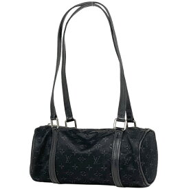 11％OFF ルイ・ヴィトン Louis Vuitton リトル パピヨン バレルバッグ 筒型 ハンドバッグ モノグラムサテン ノワール（ブラック） M92352 レディース 【中古】 msp29