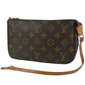 10％OFF ルイ・ヴィトン Louis Vuitton ポシェット アクセソワール メイク コスメ アクセサリーポーチ モノグラム ブラウン M51980 レディース 【中古】 msp29