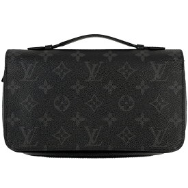 12％OFF 【ラッピング可】ルイ・ヴィトン Louis Vuitton ジッピー XL 札入れ 小銭入れ ラウンドファスナー 長財布 モノグラムエクリプス ノワール(ブラック) M61698 メンズ 【中古】 msp29