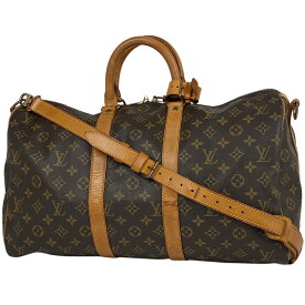 10％OFF ルイ・ヴィトン Louis Vuitton キーポル バンドリエール 45 旅行 出張 ボストンバッグ モノグラム ブラウン M41418 レディース 【中古】 msp29