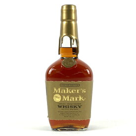 メーカーズマーク Maker's Mark ゴールドトップ 750ml アメリカンウイスキー 【中古】