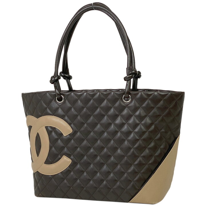 楽天市場】シャネル CHANEL カンボンライン ラージ トートバッグ ココ  
