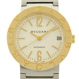 【ラッピング可】 ブルガリ BVLGARI ブルガリ ブルガリ BB33SGAUTO 腕時計 SS YG 自動巻き メンズ 【中古】