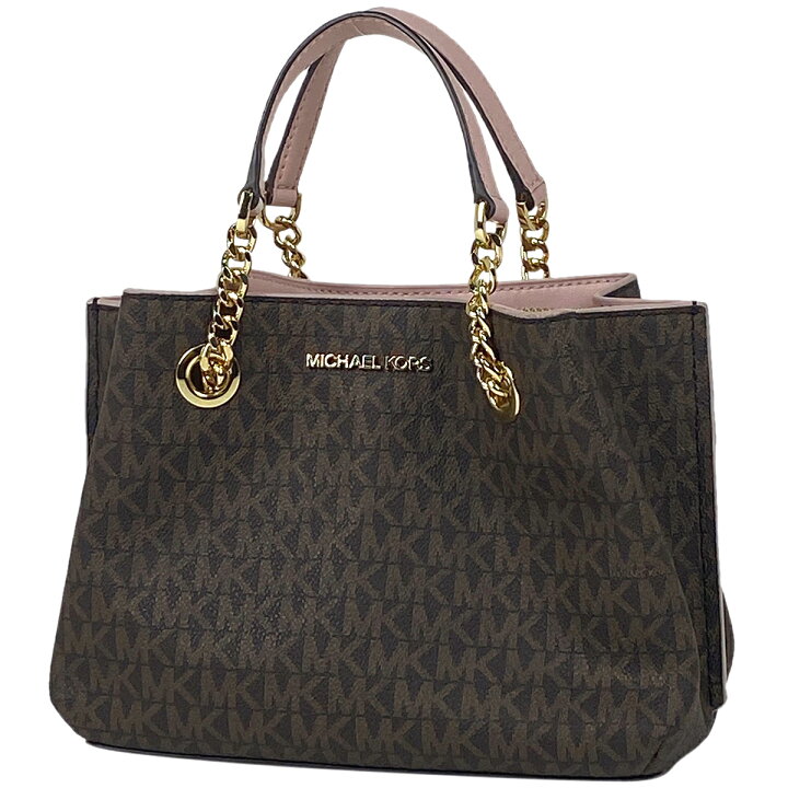 楽天市場】マイケルコース Michael Kors ロゴ チェーン トートバッグ 