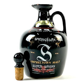 スプリングバンク SPRINGBANK 12年 キャンベルタウン 陶器ボトル 750ml スコッチウイスキー シングルモルト 【中古】