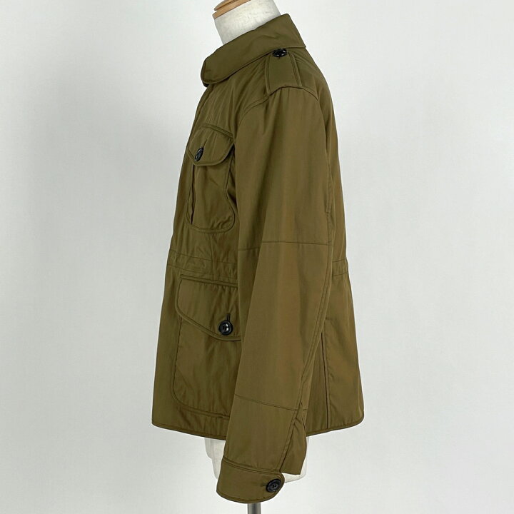 楽天市場】バーバリー BURBERRY ロゴボタン ミリタリージャケット 