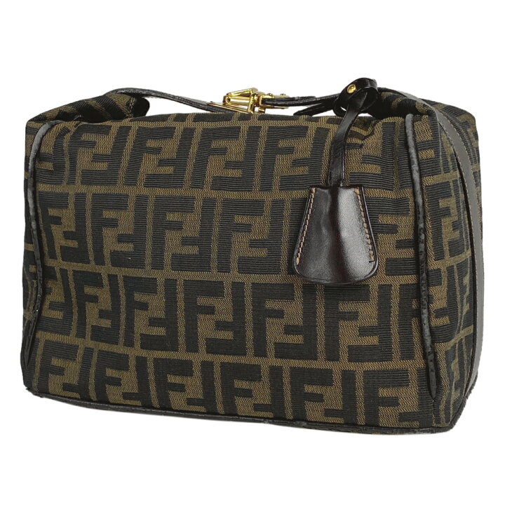 楽天市場】フェンディ FENDI ズッカ柄 ハンドバッグ バニティバッグ 