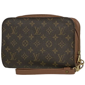 【ジャンク品】ルイ・ヴィトン Louis Vuitton オルセー クラッチバッグ 紳士 ビジネス セカンドバッグ モノグラム ブラウン M51790 メンズ 【中古】