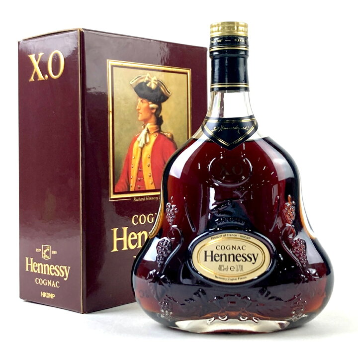 楽天市場】ヘネシー Hennessy XO 金キャップ クリアボトル 700ml 
