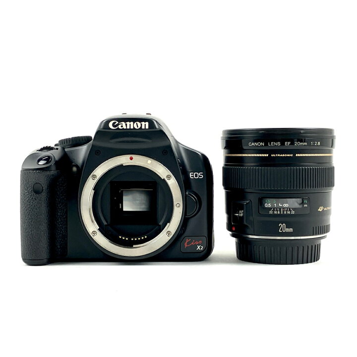 楽天市場】キヤノン Canon EOS Kiss X2 + EF 20mm F2.8 USM デジタル 