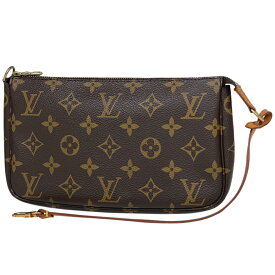 ルイ・ヴィトン Louis Vuitton ポシェット アクセソワール メイク コスメ アクセサリーポーチ モノグラム ブラウン M51980 レディース 【中古】