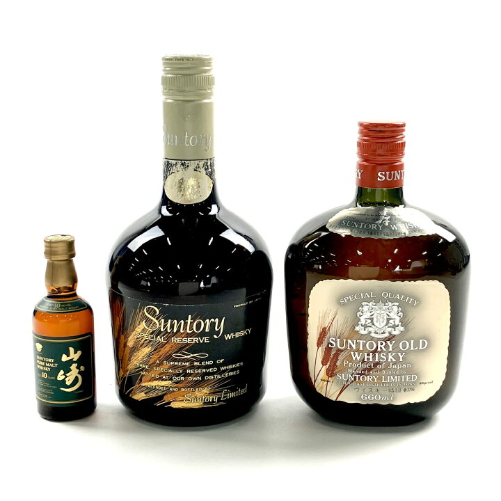 楽天市場】【東京都内限定発送】 3本 サントリー SUNTORY 山崎 10年 