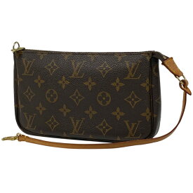 ルイ・ヴィトン Louis Vuitton ポシェット アクセソワール メイク コスメ アクセサリーポーチ モノグラム ブラウン M51980 レディース 【中古】