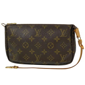 ルイ・ヴィトン Louis Vuitton ポシェット アクセソワール メイク コスメ アクセサリーポーチ モノグラム ブラウン M51980 レディース 【中古】