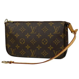 ルイ・ヴィトン Louis Vuitton ポシェット アクセソワール メイク コスメ アクセサリーポーチ モノグラム ブラウン M51980 レディース 【中古】