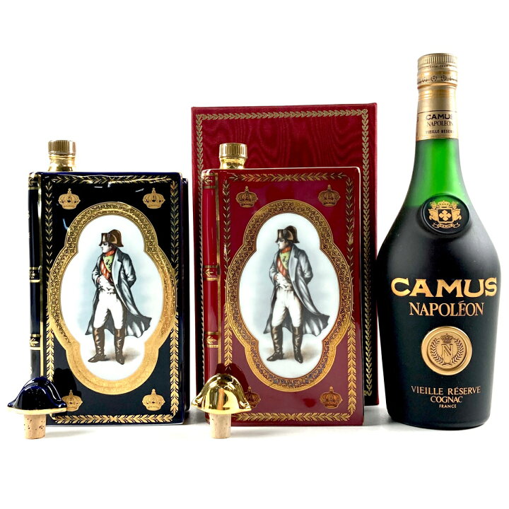 楽天市場】3本 カミュ CAMUS ナポレオン ブック 青 赤 ナポレオン  