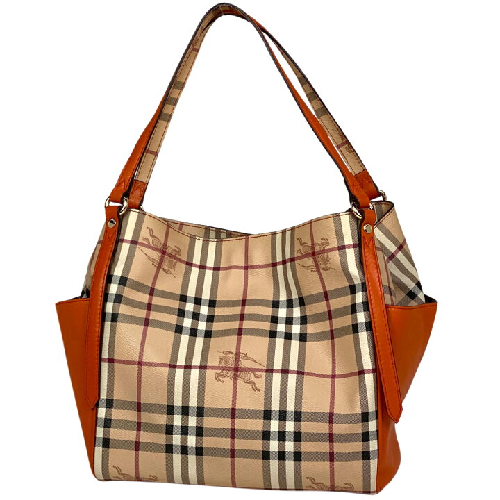 楽天市場】バーバリー BURBERRY チェック柄 トートバッグ ノバチェック 