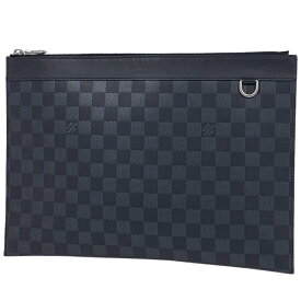 ルイ・ヴィトン Louis Vuitton ポシェット ディスカバリー GM セカンドバッグ クラッチバッグ ダミエアンフィニ コスモス N60336 メンズ 【中古】