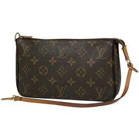 ルイ・ヴィトン Louis Vuitton ポシェット アクセソワール メイク コスメ アクセサリーポーチ モノグラム ブラウン M51980 レディース 【中古】