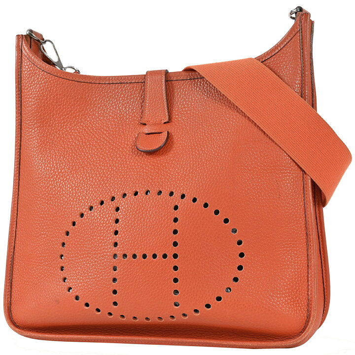 楽天市場】エルメス HERMES エヴリン 2 PM Hロゴ パンチング 