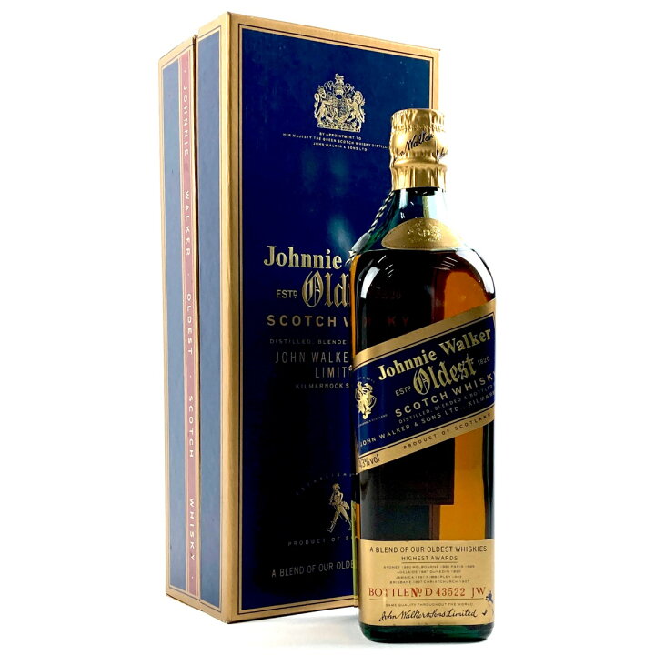 楽天市場】ジョニーウォーカー JOHNNIE WALKER ブルーラベル オール  