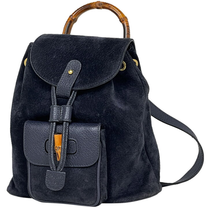楽天市場】グッチ GUCCI バンブー ミニ リュックサック バックパック  