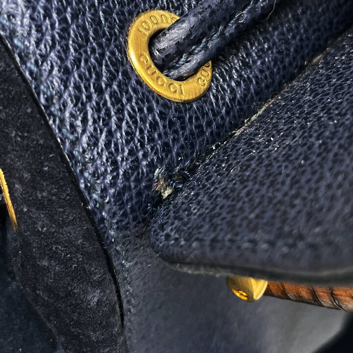 楽天市場】グッチ GUCCI バンブー ミニ リュックサック バックパック  