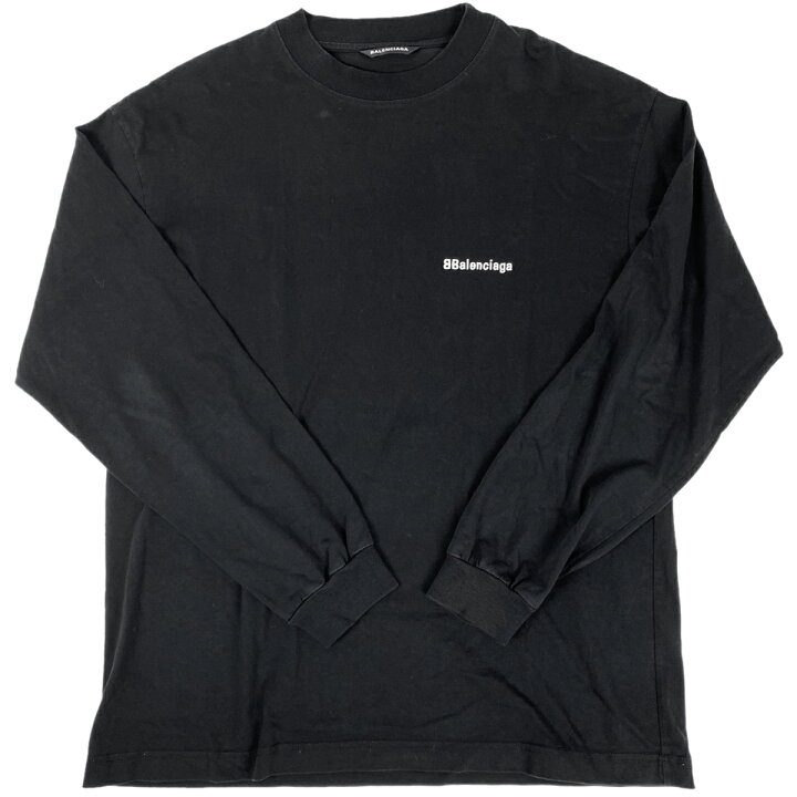 楽天市場】バレンシアガ BALENCIAGA ロゴ 長袖Tシャツ ロンT トップス 