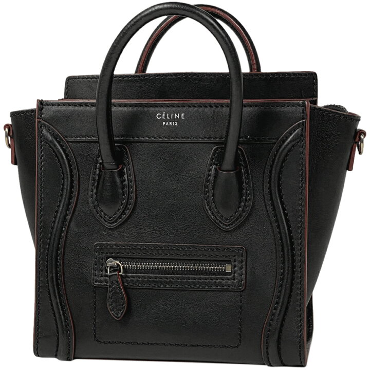 楽天市場】セリーヌ CELINE ラゲージ ナノショッパー 2WAY ショルダー