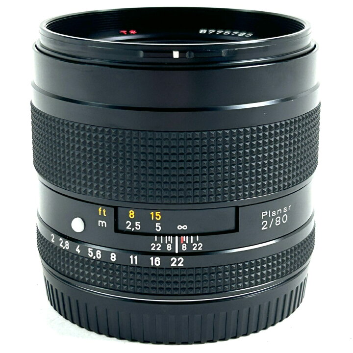 楽天市場】コンタックス CONTAX Planar T* 80mm F2 645用 プラナー 中 