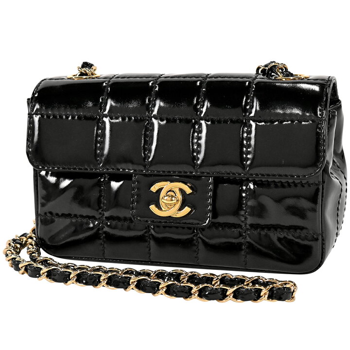 楽天市場】シャネル CHANEL チョコバー ミニ チェーン ショルダー 