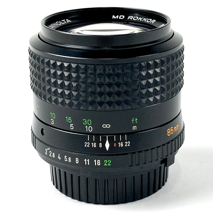 楽天市場】ミノルタ MINOLTA MD ROKKOR 85mm F2 一眼カメラ用レンズ 