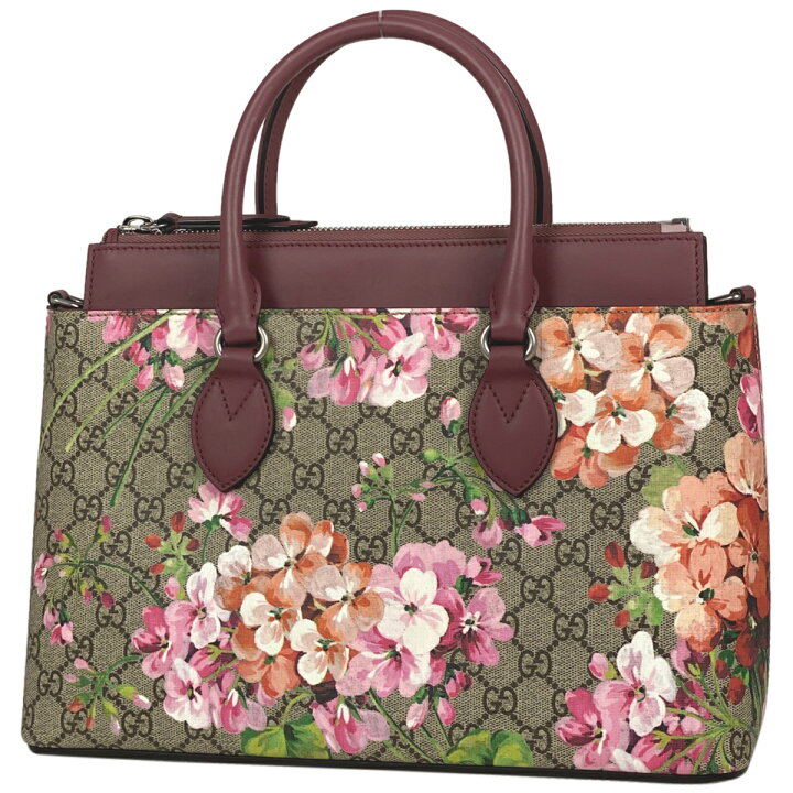 楽天市場】グッチ GUCCI GGブルームス ハンドバッグ 2WAY ショルダー 