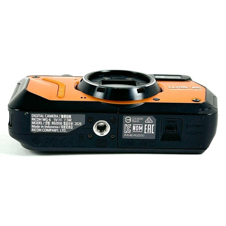 楽天市場】リコー RICOH WG-6 オレンジ コンパクトデジタルカメラ 