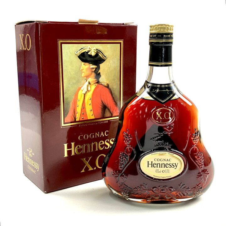 楽天市場】ヘネシー Hennessy XO 金キャップ クリアボトル 700ml 
